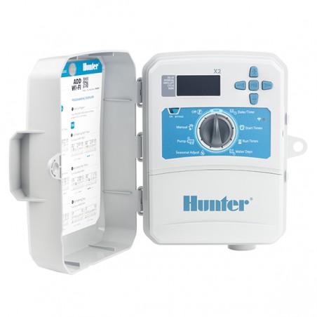 Hunter X2 401E 4 Zónás Wi-Fi Képes Kültéri Öntözés Vezérlő