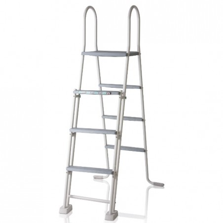 Medence Biztonsági Létra 132 cm, 2 x 3 Lépcsőfokkal