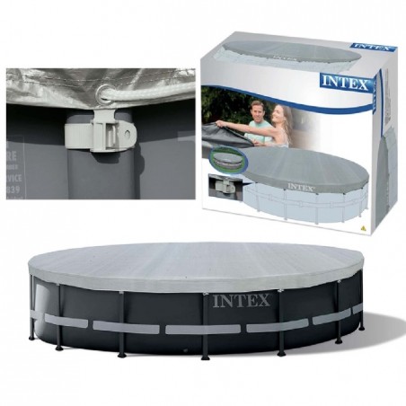 Intex Ultra XTR Kör Medence Takaró Fólia 488 cm