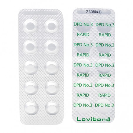 DPD3 Kötött Klór Tabletta Vízelemző Teszterhez