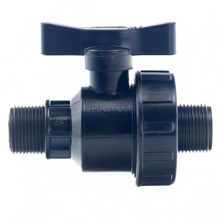 Műanyag Golyós Csap 3/4KM