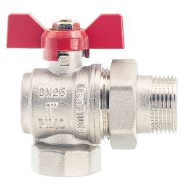 Fém Sarok Golyóscsap 1"...