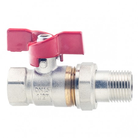 Pillangókaros Fém Golyóscsap 1/2" KM-BM Hollander