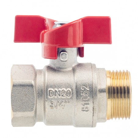 Pillangókaros Fém Golyóscsap 3/4" KM-BM