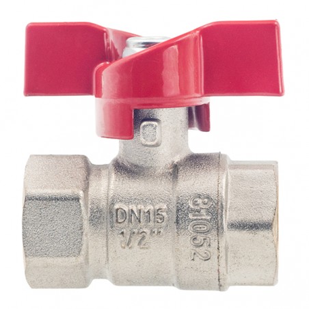 Pillangókaros Fém Golyóscsap 1/2" BM-BM