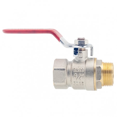 Karos Fém Golyóscsap 3/4" KM-BM