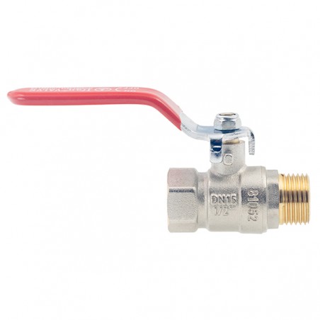 Karos Fém Golyóscsap 1/2" KM-BM