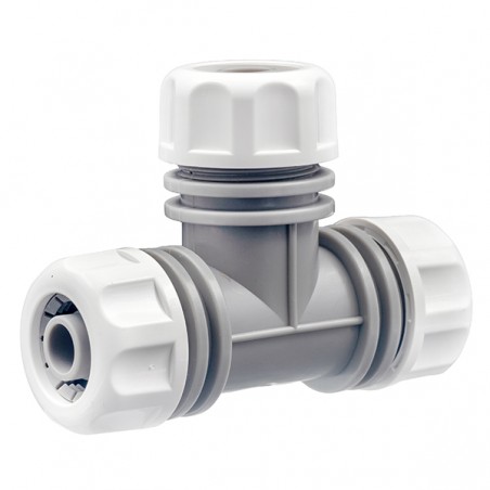 Kerti Tömlőcsatlakozó T-idom 1/2 col, 13 mm Slag Csatlakozó