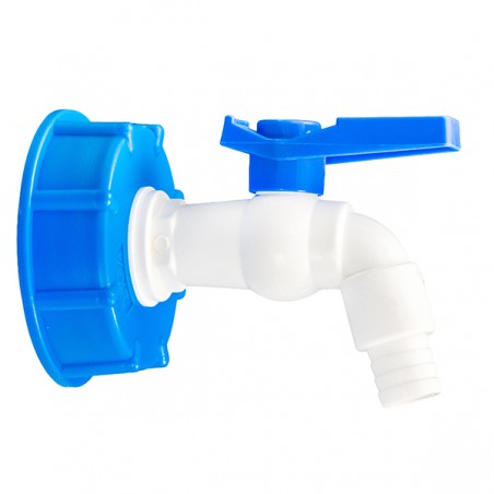 IBC Tartály Kifolyó Csap S60 x 19 mm Tömlővég