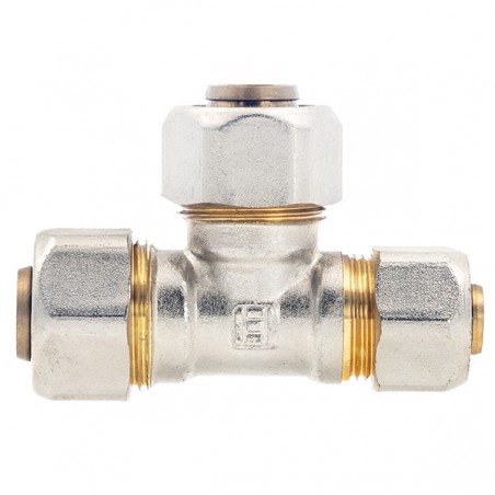 Ötrétegű Kulcsos, Szorítógyűrűs Szűkítő T-idom 20 x 20 x 16 MM