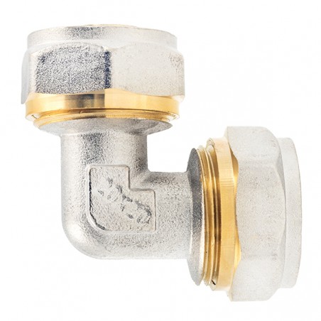 Ötrétegű Kulcsos, Szorítógyűrűs Könyök 20 x 20 MM