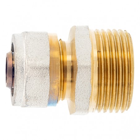 Ötrétegű Kulcsos, Szorítógyűrűs Csatlakozó 16 x 3/4 KM