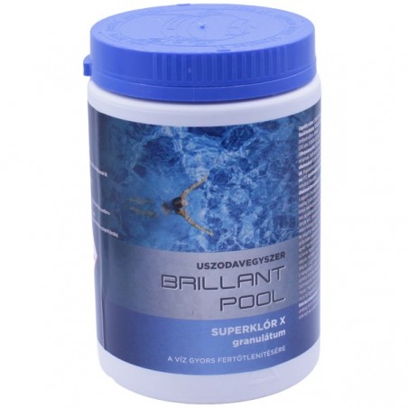 Brillant Pool Superklór Klórgranulátum 1Kg