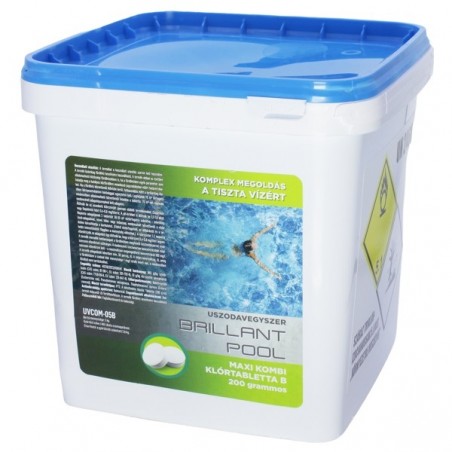 Brillant Pool Maxi-Kombi Klórtabletta 5Kg