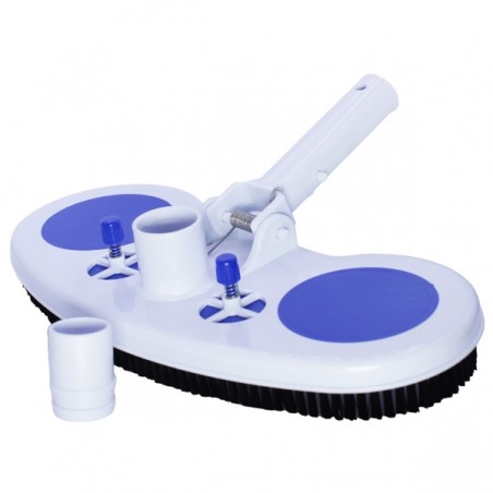 Medence Porszívófej Erősített Kefével